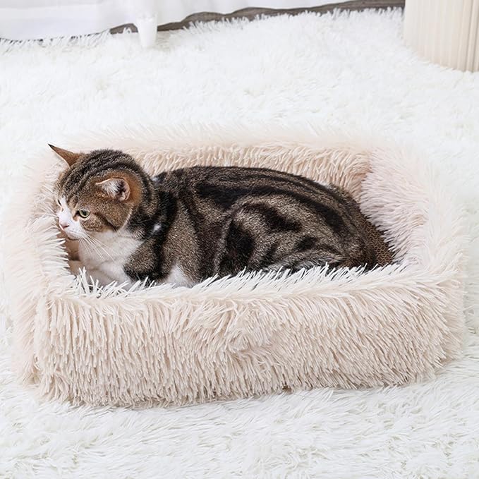 Corrugated Paper Pet Bed for Indoor Cats Easy to Use Furniture for Boredom Home Entertainment AntiScratch Furniture