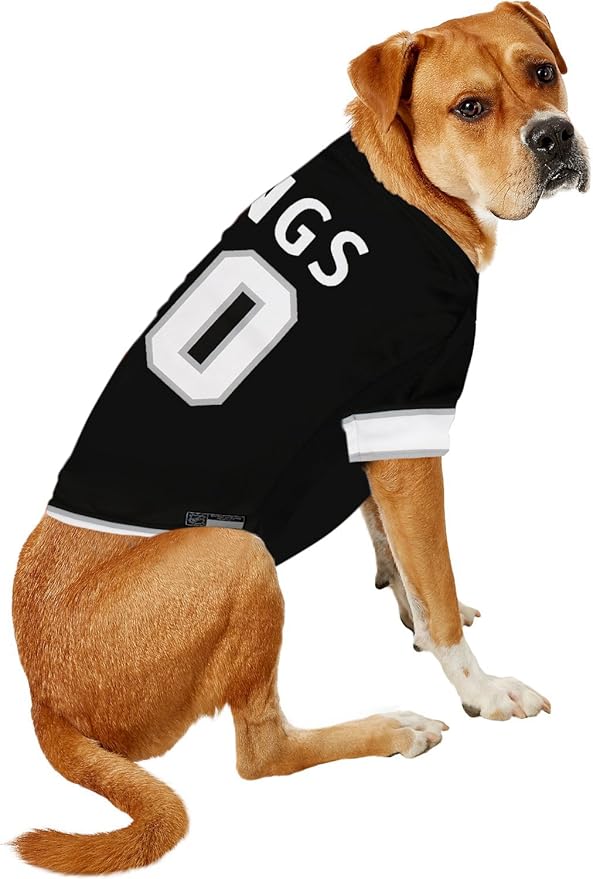 Pets First NHL Los Angeles Kings Jersey for Dogs & Cats, Small. - Let Your Pet be a Real NHL Fan!