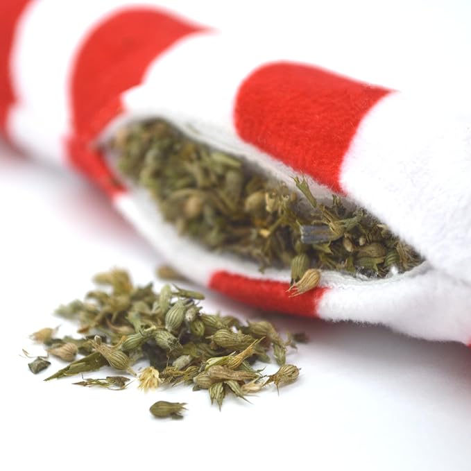 Meowijuana | Get Twisted Bundle | Get Twisted Candy Cane and Winter Lift | Promotes Play and Cat Health | Includes Organic Catnip | Feline and Cat Lover Approved