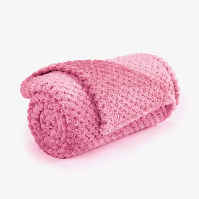 Dog Blanket,Soft Fuzzy Blankets for Puppy, Small,Medium,Large,X-Large Premium Fluffy Blankets Plush Fleece Throw Dog Bed, Couch, Sofa, Reversible Travel Warm Covers