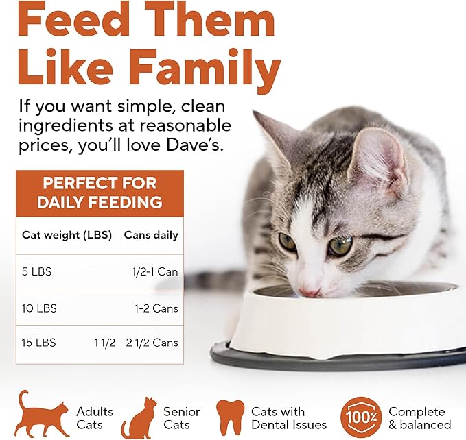 Dave's Pet Food Naturally Healthy Tuna Pate in Gravy Variety Pack Grain-Free Wet Cat Food, 3-oz can, Case of 12