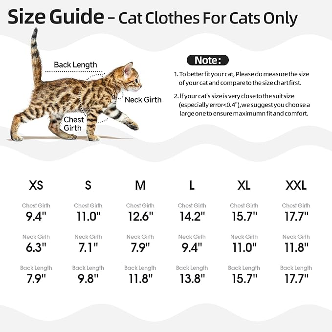 QBLEEV Cat Tuxedo Outfit, Sphynx Cat Costume for Cats Only, Formal Kitten Clothes Attire Suit with Bow Tie, Stylish Birthday Wedding Party Photo Shoots Costume for Male Female Cats, XS, Black