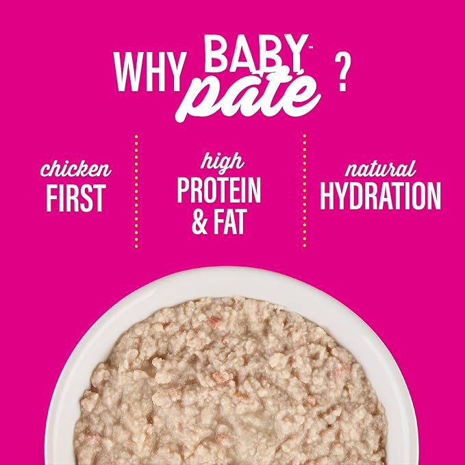 Tiki Cat Baby Pate Wet Cat Food for Kittens Variety Pack, 2.4 oz. Can (12 Count)
