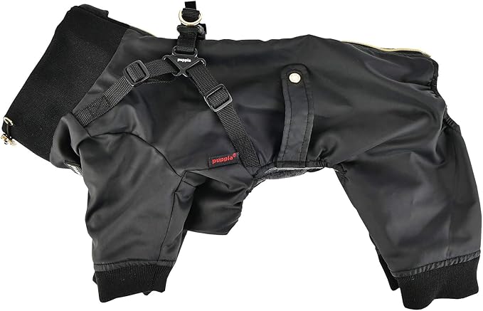 Puppia Garnet Jumpsuit - Black - XX-Large