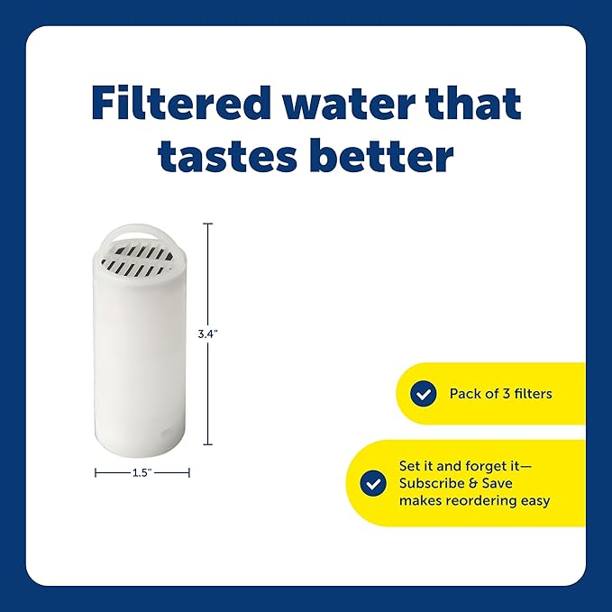 PetSafe Drinkwell Replacement Carbon Filters, Dog and Cat 360 Water Fountain Filters