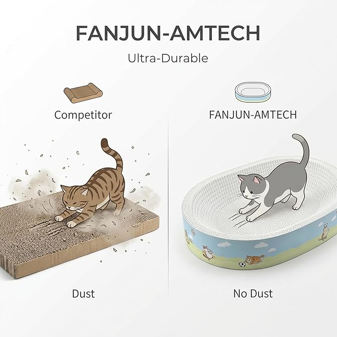 Cat Scratcher Football Plant – Fiber Bed, Scratch, Board Bowl Mat Kitten, Medium Large Breed Furniture Door | Kitten Medium Large Breed Furniture Door Couch Carpet Protection Indoor Enrichment