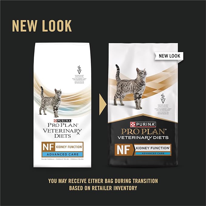 Pro Plan Veterinary Diets Purina NF Kidney Function Advanced Care Feline Formula Dry Cat Food - 8 lb. Bag