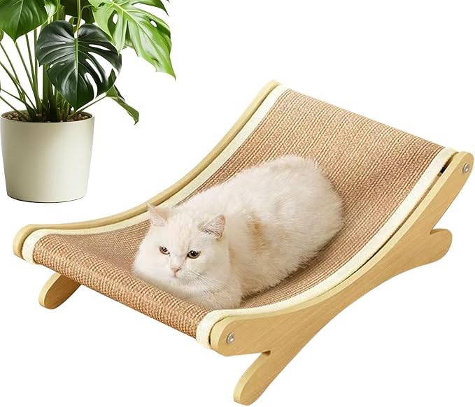 Cat Scratching Bed Pad, Sisal Scratch Board, 700g for Indoor Cats Furniture Protector Mat Reversible Anti Scratch for Floor Couch Wall Carpet Door Kitten Play Enrichment