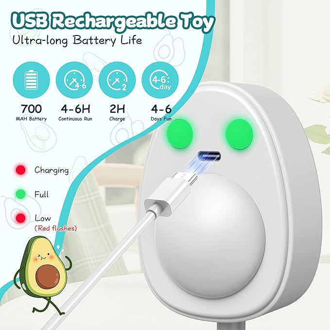 Interactive Cat Toys for Indoor Cats,Electric Flying Bird & Mouse Wand Teaser, Automatic Hanging Door Frame Chase/Hunt/Exercise Stimulate String Cat Toy for Bored Indoor Adult & Kitten