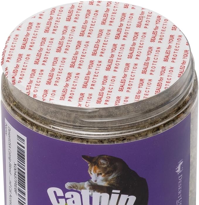 Catnip Blend - Non-Addictive Catnip Treats for Enhanced Playfulness. North American Crafted, 100% Natural. Ideal for Complementing Catnip Toys, Catnip Spray, and Cat Accessories (1 Cup)