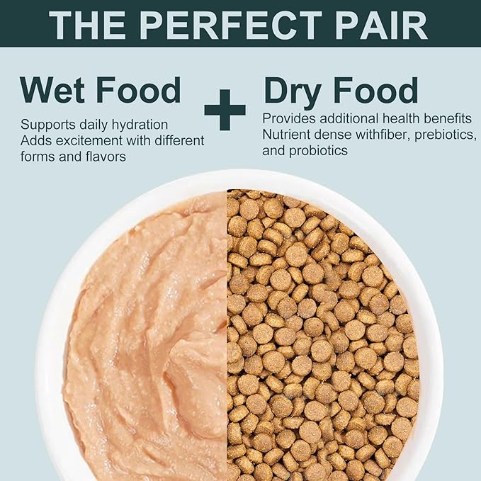 Lickable Creamy Cat Treats for Adult & Senior Cats, Premium Wet Pet Food Delectables Bisque for Cats Dogs Chicken Recipe Protein-Rich - (Pack of 10) 2.8 oz Pouches (Chicken Lickable Wet Pack of 10)