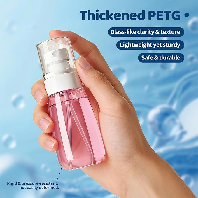 2 Pack No-Rinse Coat Care Essence for Dogs & Cats | Includes Fine Mist Spray Bottle (60ml/2oz Refillable) to Nourish & Shine | Conditioning Formula Soothes Skin, Pomegranate Scent (Pink)