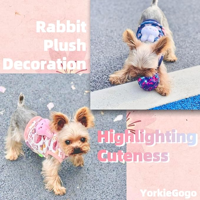 2-Piece Tiny Pet Clothes, Ultra Soft Sweater Shirts for Newborn/Teacup Cats & Dogs (e.g., Chihuahuas, Yorkies, Miniature Pinscher), Other Small Animals (Rabbit, XXXS)
