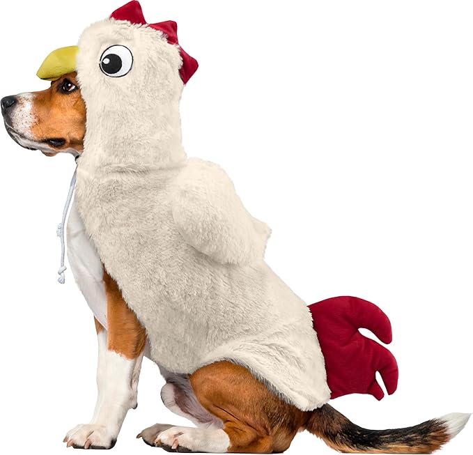 Rubies Chicken Pet Costume for Dogs or Cats, XL