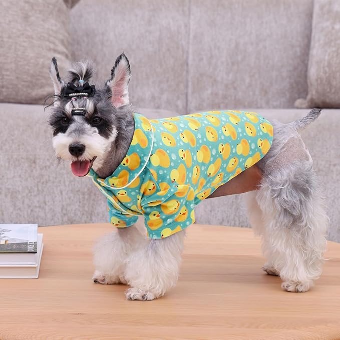 CuteBone Two-Leg Velvet Pet Pajamas Girl Dog Clothes - Soft, Cozy, and Stretchy Boy Pjs for Small, Medium Dogs and Cats Winter Sleepwear Apparel LTP10XL