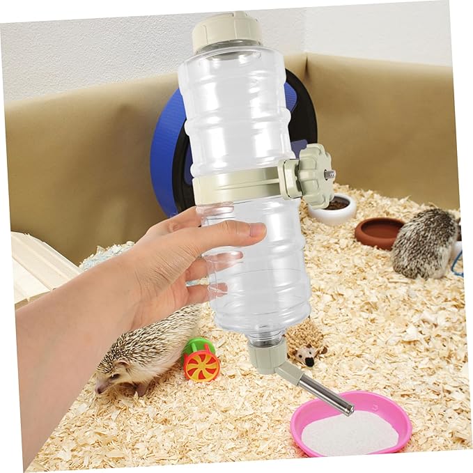 VANZACK 3pcs Dog Water Bottle Dispenser for Pets Leakproof Hanging Pet Feeder for Crate and Cage Auto Watering Device for Dogs Cats and Small Animals Capacity