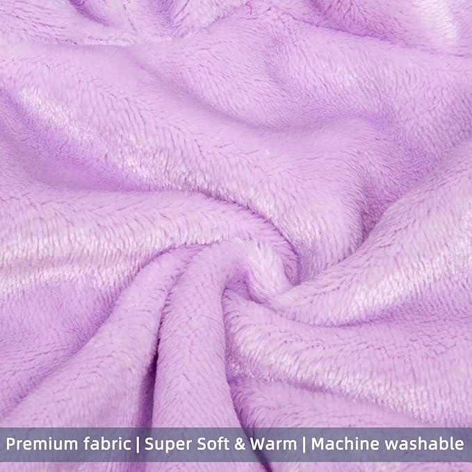 FabriCastle Dog Hoodie Sweater for Small Dogs Boy and Girl, Dog Clothes XS XXS Puppy Sweatshirt, Pet Outfit, Cat Clothing Super Soft Warm Snap On Closure (Light Purple, XX-Small)