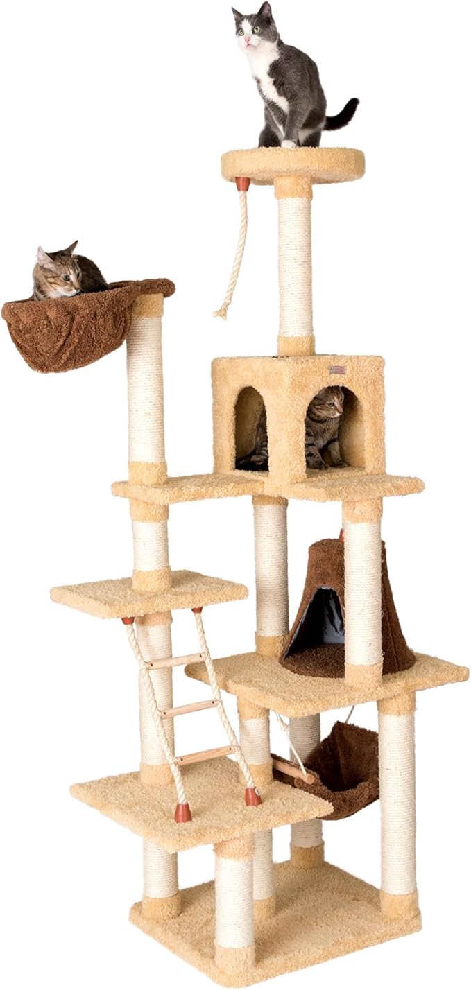 Armarkat Premium Cat Tree Model X7805, Goldenrod