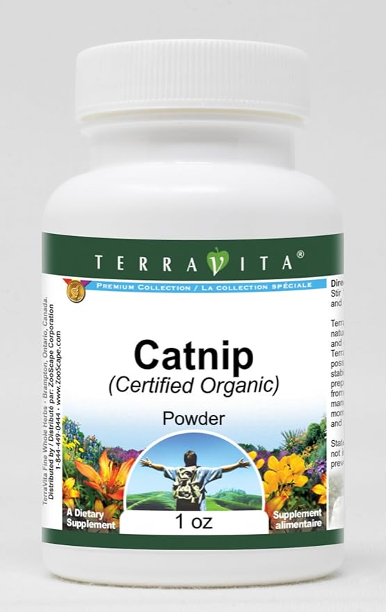 Catnip (Certified Organic) Powder (1 oz, ZIN: 517600)