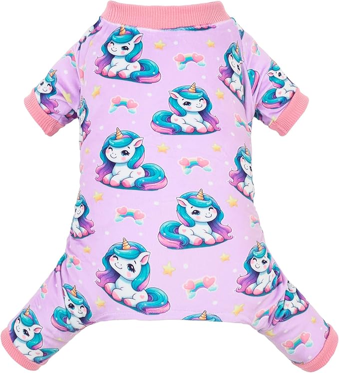 CuteBone Fleece Dog Pajamas Clothes Puppy Jammies Pet Apparel Cat Onesie for Chihuahua Yorkie Frenchies P332M