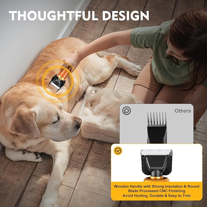 Electric Pet Clipper Shears, Dog Cat Pet Animal Shave Grooming,Professional Electric Sheep Shears Pet Grooming Haircuting Supplies 55W