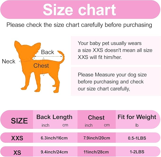 3 Pcs Kitten Clothes, Yorkie, Chihuahua Puppy Clothes, Colorful Teacup Dog Cat Vest with Bee Pattern, Soft Small Dog Sweater, Cute Puppy Jumper for Mini Newborn Dogs,Cat (XX-Small)