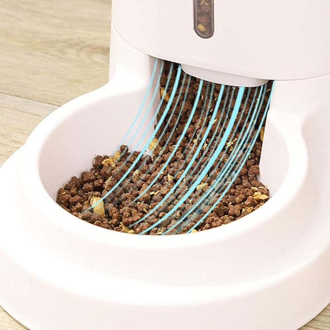 Cat Water Feeder Cat Water Dispenser Cat Feeding Watering Cat Feeder Cat Automatic Feeder and Water