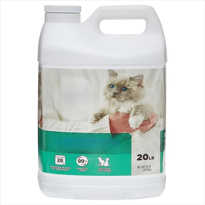 Scoopable Tight Clumping Cat Litter, Fresh Scent, 20 lb