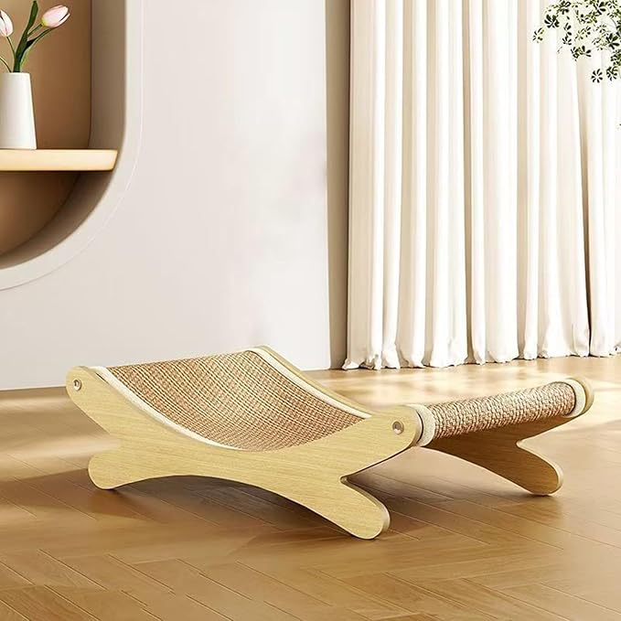 Cat Scratching Bed Pad, Sisal Scratch Board, 700g for Indoor Cats Furniture Protector Mat Reversible Anti Scratch for Floor Couch Wall Carpet Door Kitten Play Enrichment