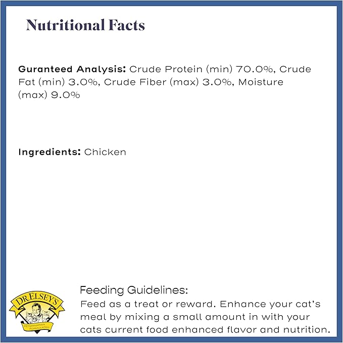 Dr. Elsey's® Freeze-Dried Chicken Cat Treats 0.5 oz. (Pack of 2)