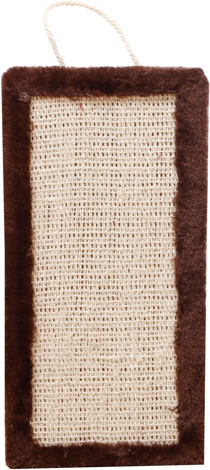 Cats Scratcher Scratching Board Scratch Board Toy Kitten Particle Board Sisal Scratcher Bed Toy Furniture Protectors