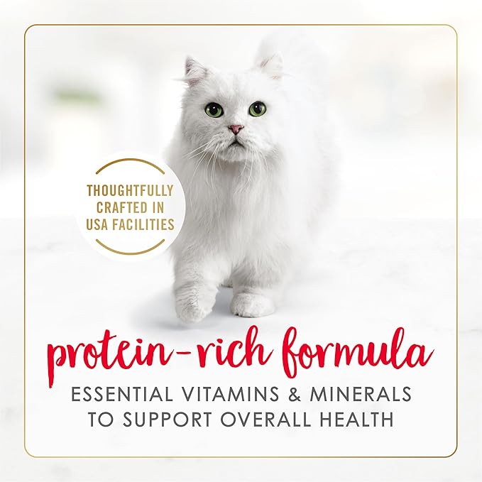Fancy Feast Purina Tender Beef and Chicken Feast Classic Grain Free Wet Cat Food Pate - 3 oz. Cans (Pack of 48)