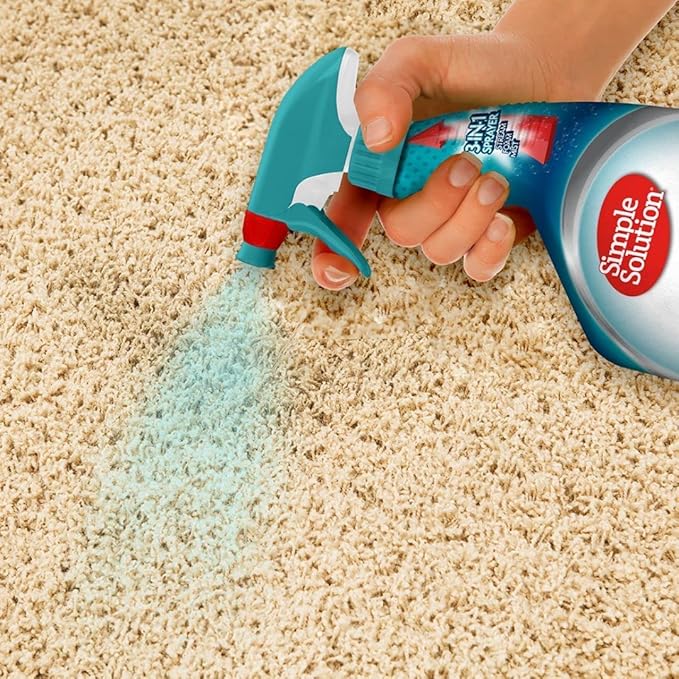 Simple Solution Cat Litter Deodorizer, Litter Box Odor Eliminator, Cat Urine Remover, Kitten Supplies, Pee Cleaner, Pet Odor Eliminator, 32 Ounces