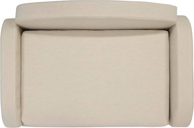 Paws & Purrs Cat Sofa Bed, Pet Couch for Indoor Cats Elevated Cat Beds with Removable Washable Mattress Cover for Kitten, Puppy or Small Animal- 31.5" Wide, Oatmeal