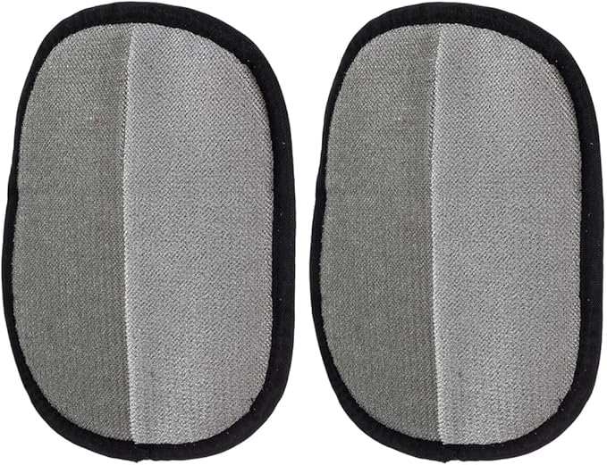2Pcs Pet Grooming Gloves Reusable Double Sided Hair for Dogs and Cats Static Resistant Fibers for Washing Cleaning for Daily Use and Hard to Reach