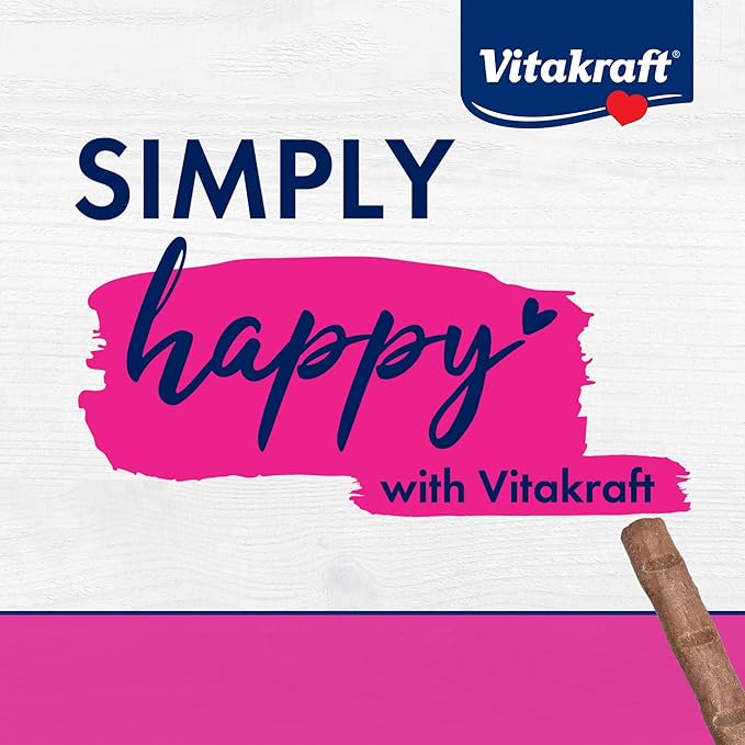 Vitakraft PurrSticks Meaty Cat Sticks - Chicken - Segmented and Breakable Meatstick - Deliciously Tender, 6 Count (Pack of 1)