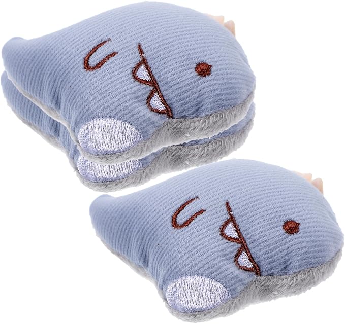TEHAUX 3pcs Plush Catnip for Cats Interactive Chew Indoor Outdoor Pet Playthings Cute Cartoon Design