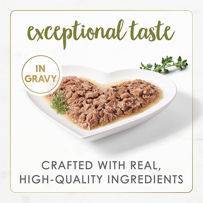 Fancy Feast Purina Wet Cat Food Gourmet Naturals White Meat Chicken Recipe in Wet Cat Food Gravy - 3 oz. Cans,(Pack of 24)
