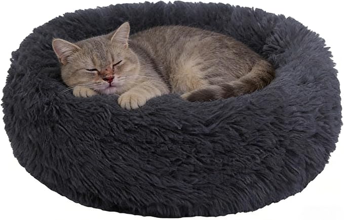 Pet Heating pad, Self Heating Pad for Outdoor Cat Houses, Warming Mat for Indoor Pet Beds & Furniture, Machine Washable (Dark Grey, 15.74 X15.7 X0.47Inches)