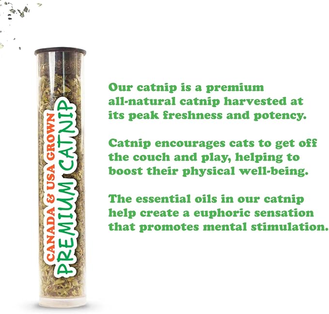 Meowijuana Purrfect Pairing Jump 'n' Jamb Squid Door Hanging Cat Toy and Get Tangled Octopus | Refillable Interactive Catnip Toy | Includes Potent Catnip Grown in North America