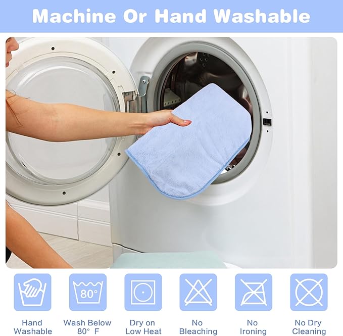 Pet Bathrobe for Dog Cat Absorbently Quick Drying Coat Cute Dogs Bath Towel Hooded Robe Adjustable Collar & Belly Strap for Pool Beach (Blue, X-Small)