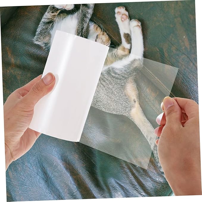Sosoport 2rolls Replaceable Cat Scratch Tapes of Wear-Resistant Furniture Protectors for Daily Use Design for Easy Application Sofas Chairs and Beds
