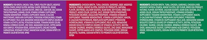 Meow Mix Tenders in Sauce Wet Cat Food, Poultry & Beef Variety Pack, 2.75 Ounce Cup (Pack of 48)