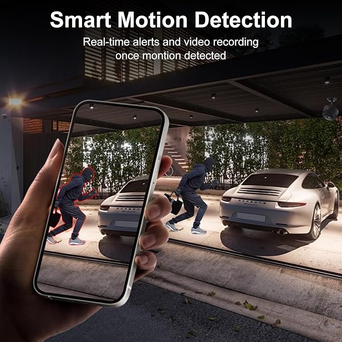 Hidden Camera,1080P HD WiFi Mini Nanny Cam with Night Vision & Motion Detection - Indoor/Outdoor Wireless Security Spy Cameras for Home, Car, Baby & Pet Monitoring-Upgraded A9
