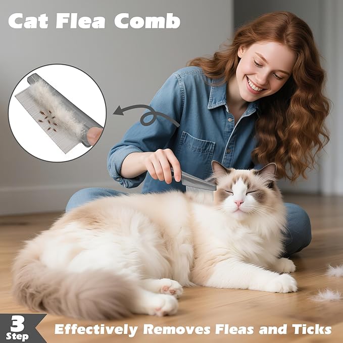 Cat Grooming Supplies, Meet All Your Pet's Daily Grooming Needs - Grey