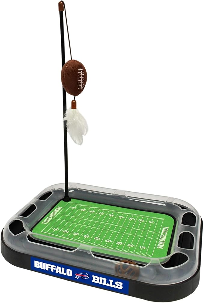 Dallas Cowboys Football Field Cat Scratcher Toy