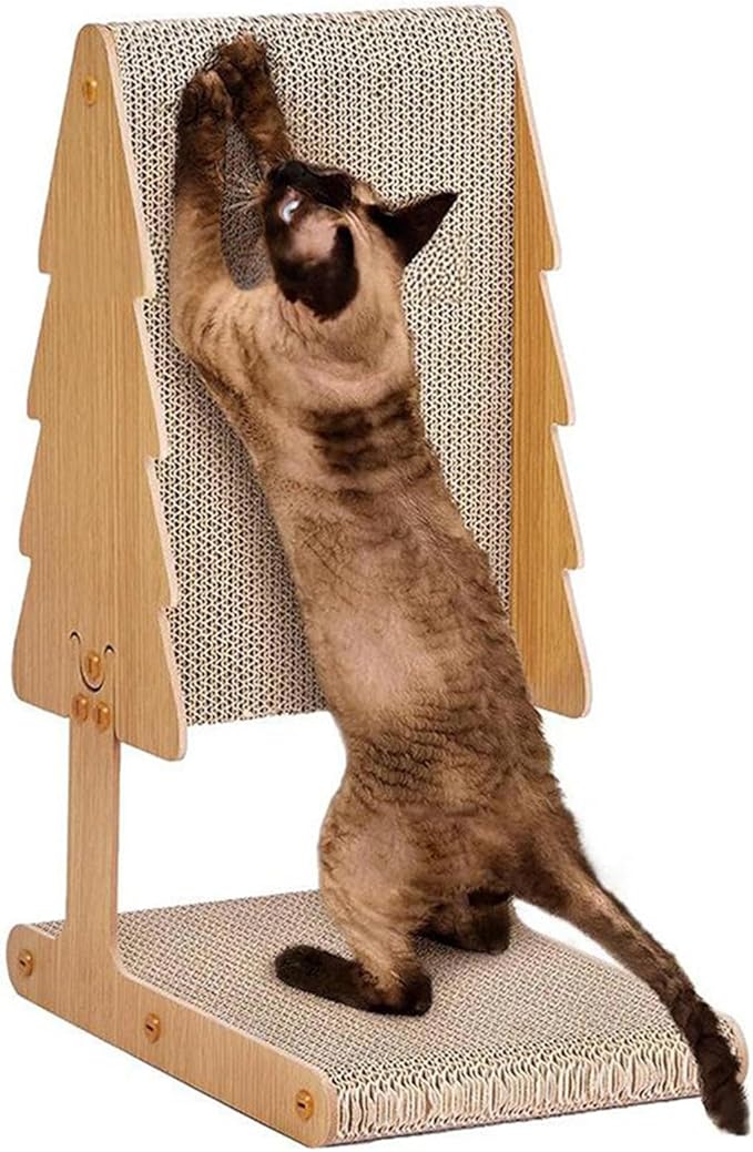 Cat Scratcher Bed Scratcher Board Sofa Furniture Protector,Wear Resistant,Cat Scratching Mat,Kitten Couch for Pet Birthday, S