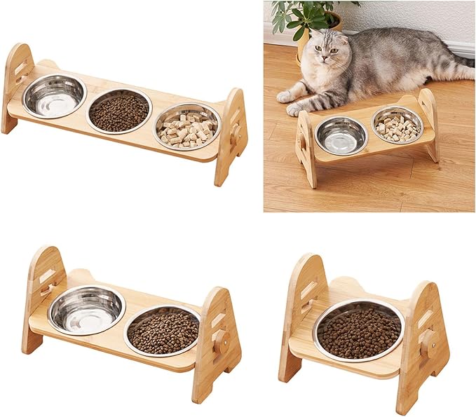 Pet Feeding Bowls Anti-Vomiting Bowl Small Cats Bowl Kitten Food Feeder Bowl Water Dispenser Bowl Watering Supplies