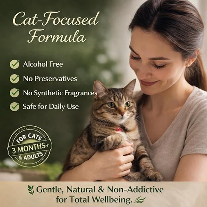 PetCalm Co. Catnip Oil — Daily Wellness for Cats (60 Ml / 2 Fl Oz)