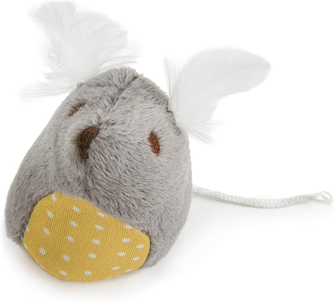 SmartyKat (2 Count Mouse Mates Plush Catnip Cat Toys - Brown/Gray, 2 Count (Pack of 2)